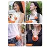 360° Rotatable Bladeless Neck Fan 3 Speeds Hanging Waist Fan Small Clip-On Waist Fan  Travel Use