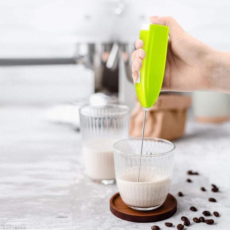 Mini Portable Handheld Electric Egg Beater - Wireless Mixer for Coffee, Milk Frothing, Shakes, Cream- Kitchen Whisk Blender Tool