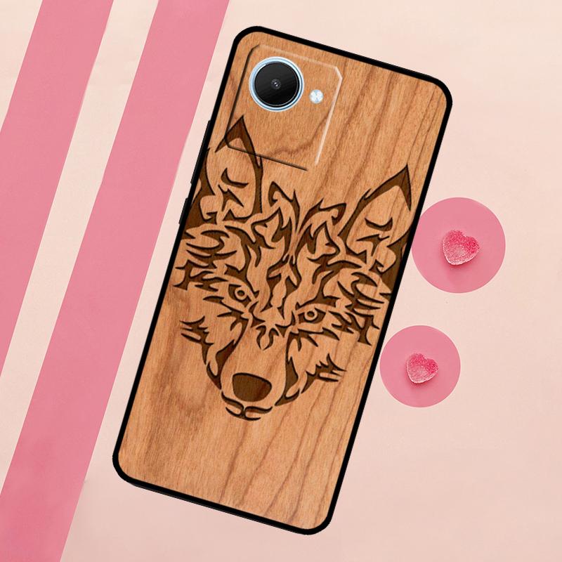 Turtle Elephant Dragon Wood For Realme 15 10 11 12 13 14 Pro Plus C65 C67 C75 C63 C61 C55 C51 C53 C35 GT6 GT7 Pro Case