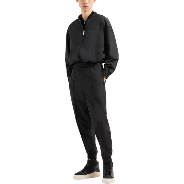 ARMANI EXCHANGEAE SS24 Casual Pants Men's Black 6DZPL8-ZN5KZ-1200