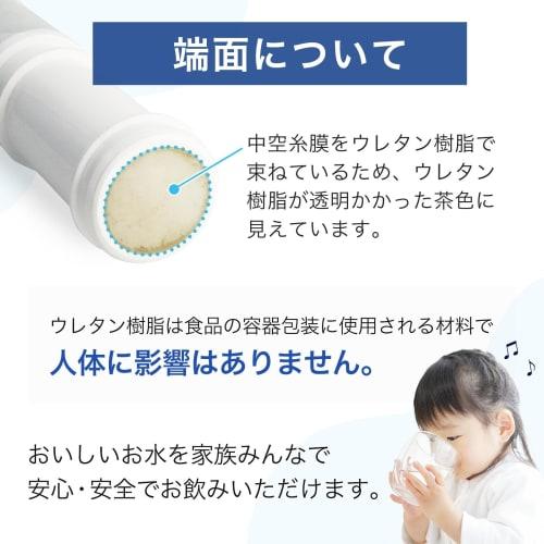 TH658-1S Water Purification Cartridge, JIS Certified in Japan, Compatible with TOTO TH658-3 and TH-658-1S Water Purifier/Mixer Taps, Replacement Cartr