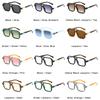 SHAUNA New Double Bridges Square Sunglasses Women Fashion Gradient Shades UV400 Retro Polygon Men Sun Glasses