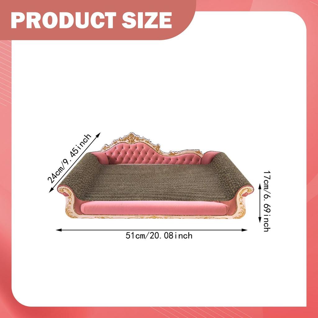 Cat Scratching Board Cat Scratcher Sofa Bed Furniture Protection Toy Pet Sleeping Bed Scratching Pad for Kitten Resting
