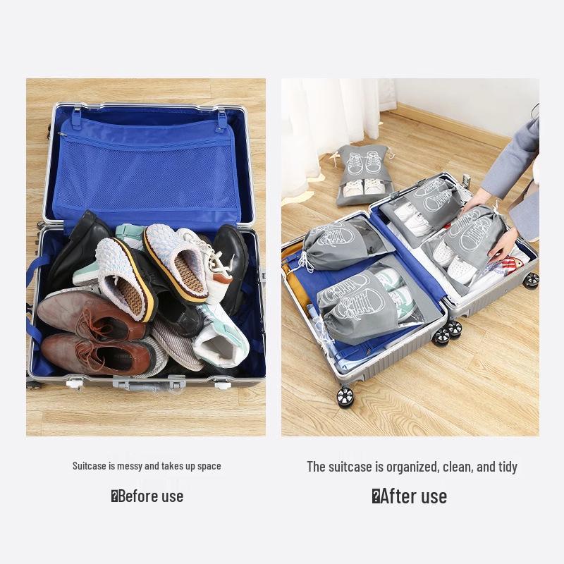 Torba do przechowywania butów - Pyłoszczelne etui podróżne i pokrowiec na białe sneakersy