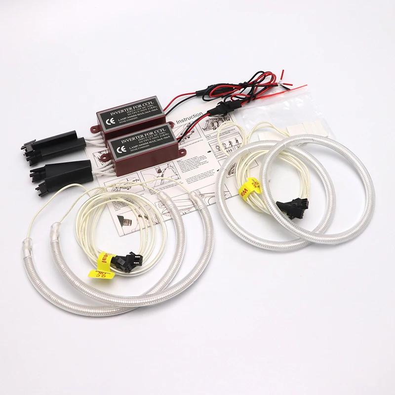high quality DRL Angel Eyes LED RGB CCFL SMD headlight 4 ring set For BMW X5 e70 2007 2008 2009 2010 2011 2012 2013 accessories