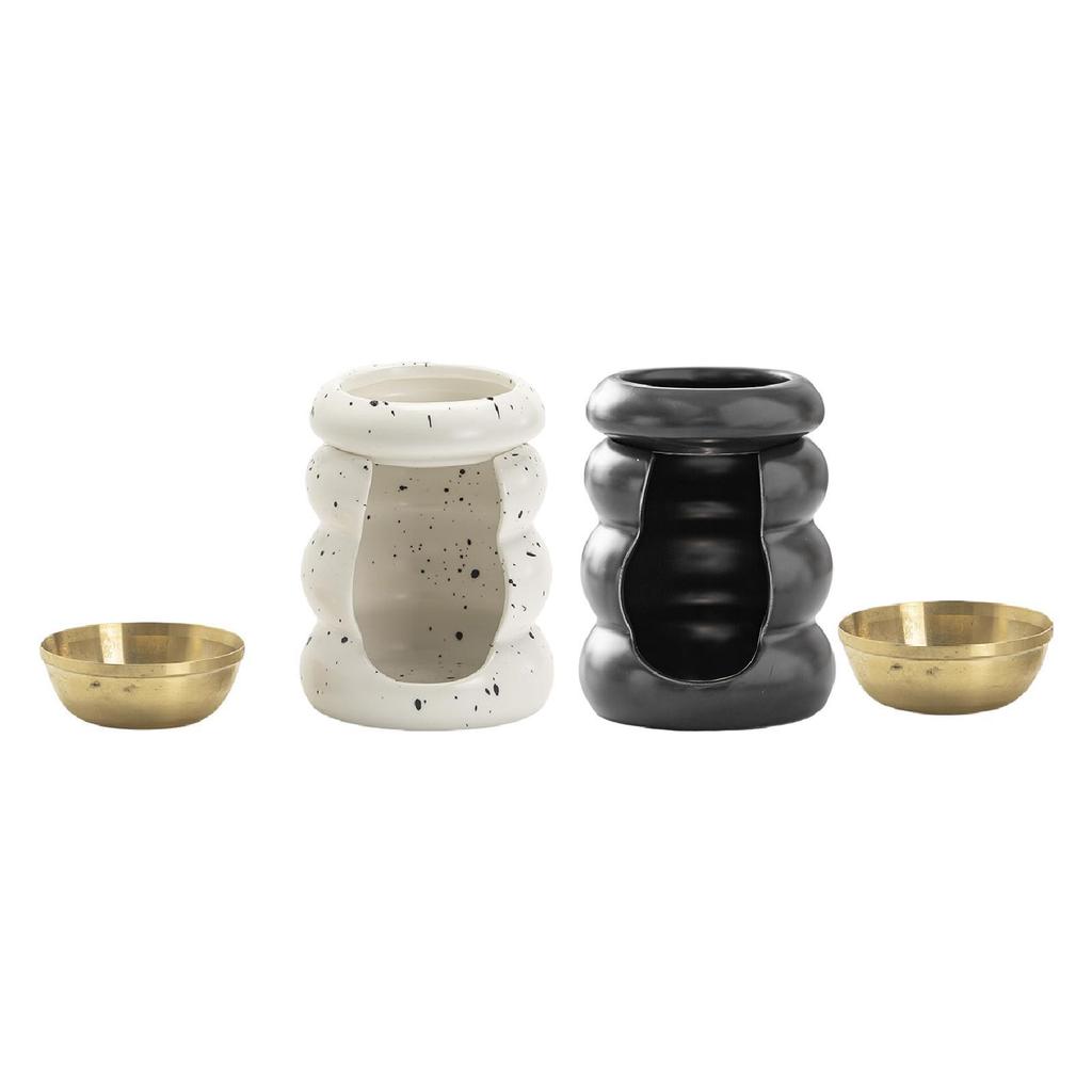 Essential Oil Burner Multipurpose Nordic Ornament Home Decor Lightweight Wax Melt Burner for Desktop Living Room SPA Party Home