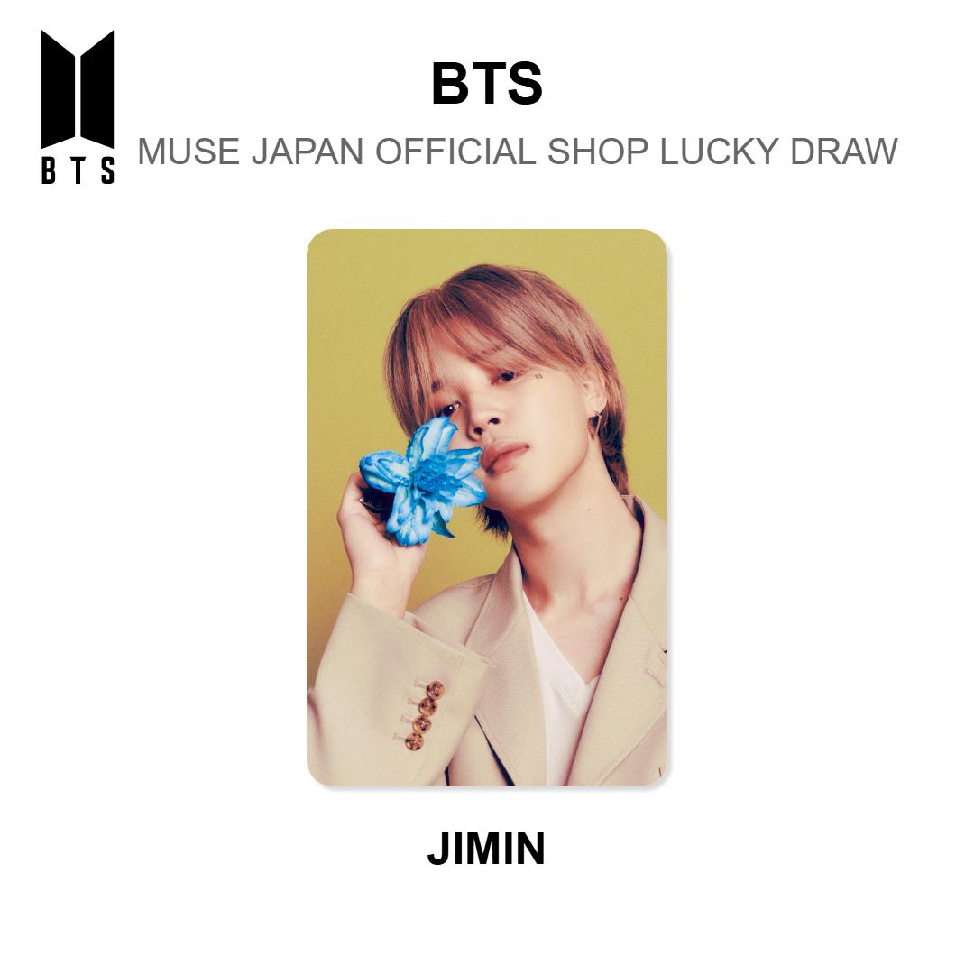 BTS Jimin MUSE BTS JAPAN OFFICIAL SHOP LUCKY DRAW Official Photocard Jimin 03
