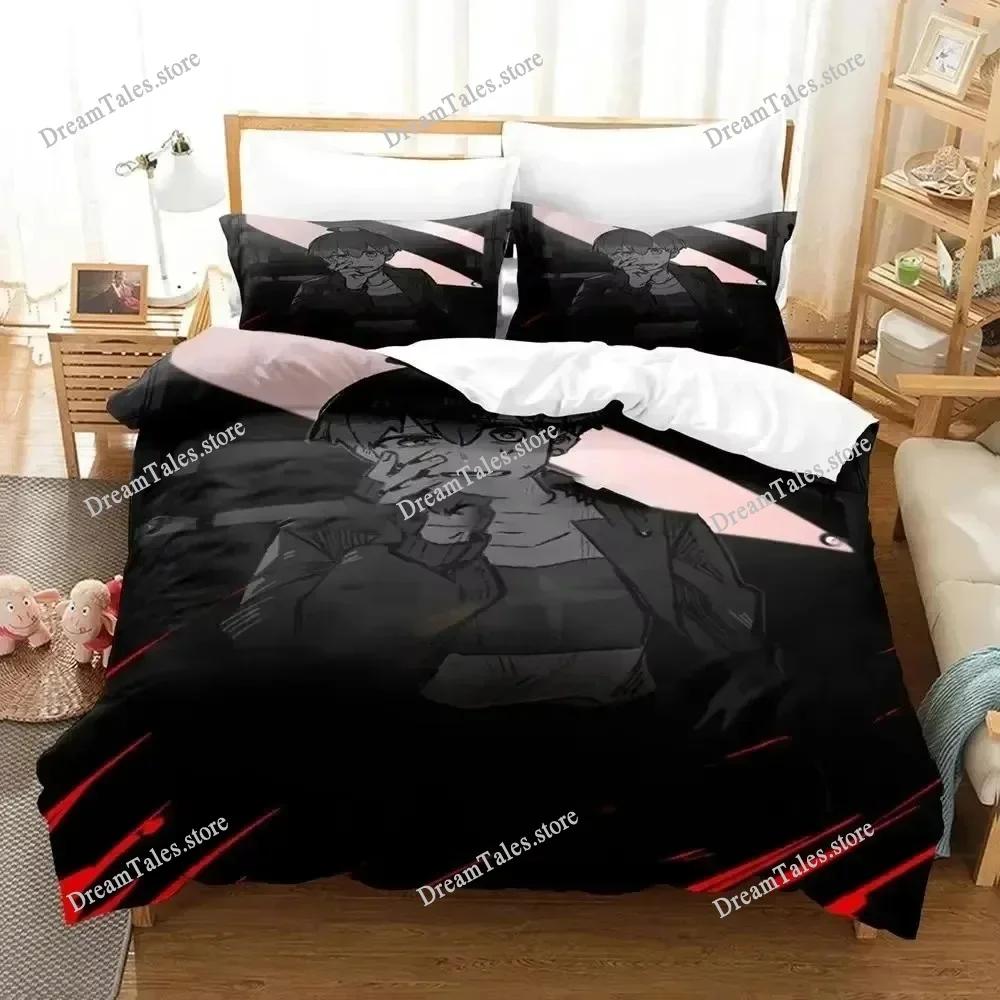 MILGRAM Luxury Bedding Set Japan Anime Cartoon Duvet Cover Set Comforter Bedspread Linen Twin Single Size Printed Home Textile