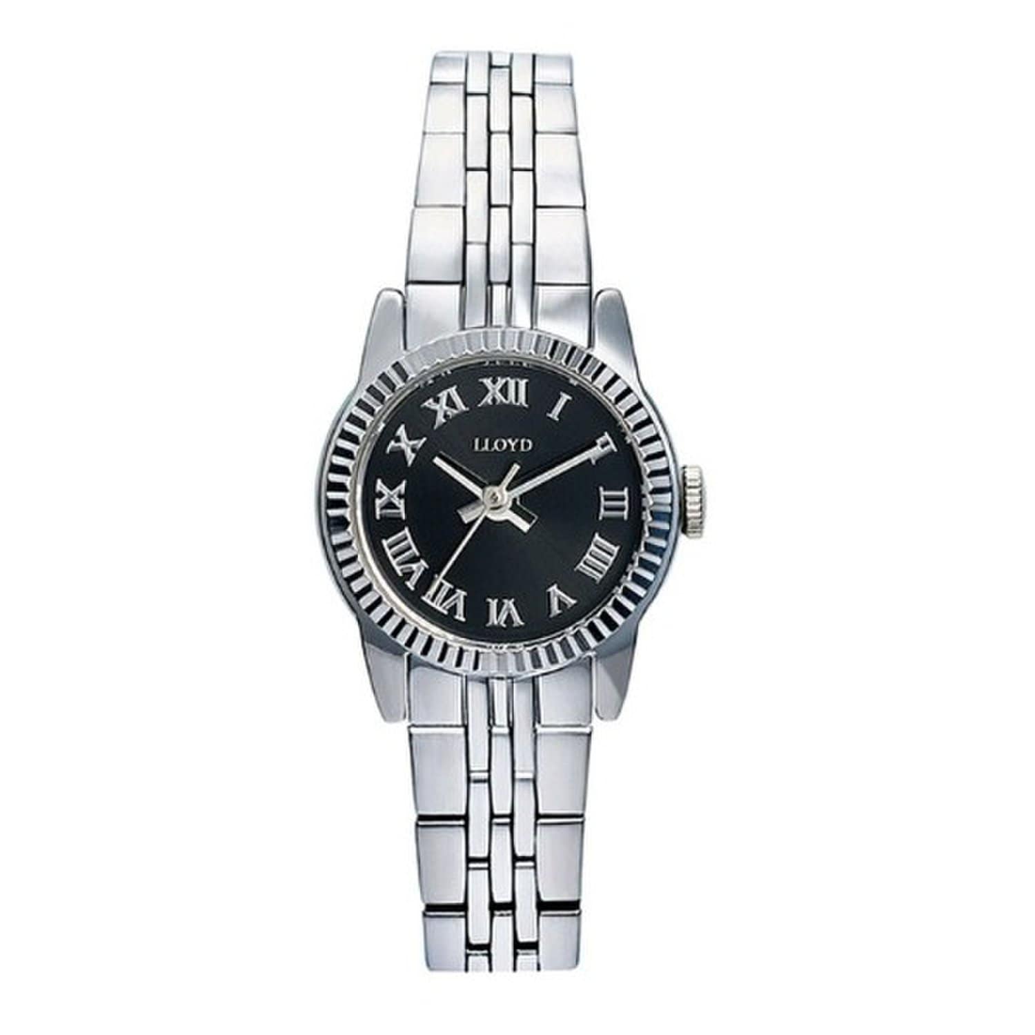 [LLOYD] Awesome Solle Women s Metal Watch - Silver Black LL2G26503RSB