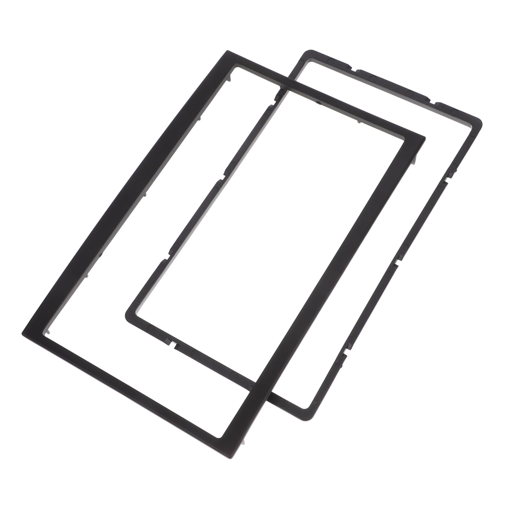 

GRIRIW Dash Kit Car Radio Frame Car Stereo Mounting Kit for 2DIN Black 18.80X12.00X1.50CM чорний