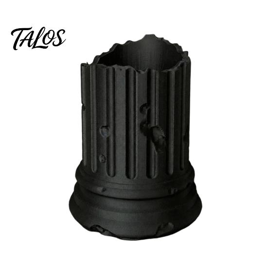 Decorative Pencil Cup for Study Broken Roman Column Pen Holder, 3D Printed PLA Desktop Gaming Table Stationery Organizer Organizer, Industrial