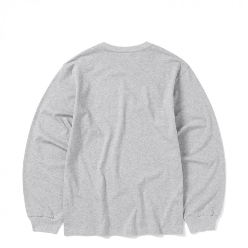 ThiSiSneverthat T.n.t. CLaSSic Hdp L S Tee Heather Grey