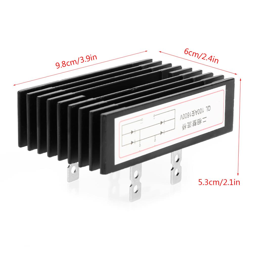 1pc High Power Gas Carburetor for 100A 1600V generators , 2 Phase Diode Bridge Rectifier - Durable Generator Parts