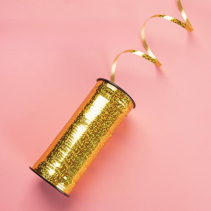 

Украшение из воздушных шаров Лента Галстук Гелиевый воздушный шар Веревка Плавающая кабельная стяжка Композиция Товары для вечеринки Свадебная лента для латте 90 meters large ribbon laser gold