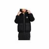 Adidas Originals Logo Patch Hooded Sherpa Fleece Jacket Unisex Black