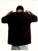 European sizes Men'S Plus Size T-Shirt - Black Crew Neck,  Colorful Family Theme with Cross Design, Casual Summer Tee for Adults, Casual Summer Wear