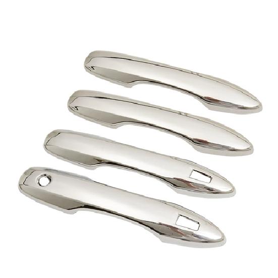 Chrome Car Door Handles Cover Trim 4pcs For Toyota Camry 2018-2025