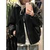 Autumn Winter Street Style Casual Fashion PU Leather Jacket Women Vintage Zipper Coat Cardigan Outwear Top