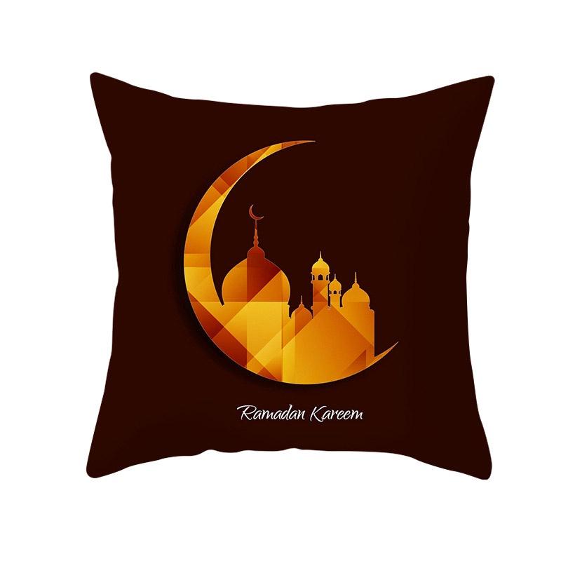 Premium Quality 18'' Islamic Muslim Pillow Cover Perfect For Ramadan Festival