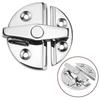 180 Degree Rotation Round Catch Lock Round Shape Marine Hardware Accessories  Marine Doors