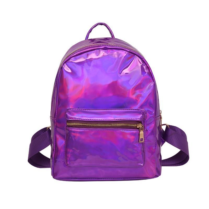 Luxurious Women's Backpack Shoulder Bag For School And Travel In Pu Leather