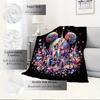 1pc Velvet Mickey Mouse Castle Bedding Throw Blanket Sofa Cover Gift Home Decor Warm Plush Throw Blanket