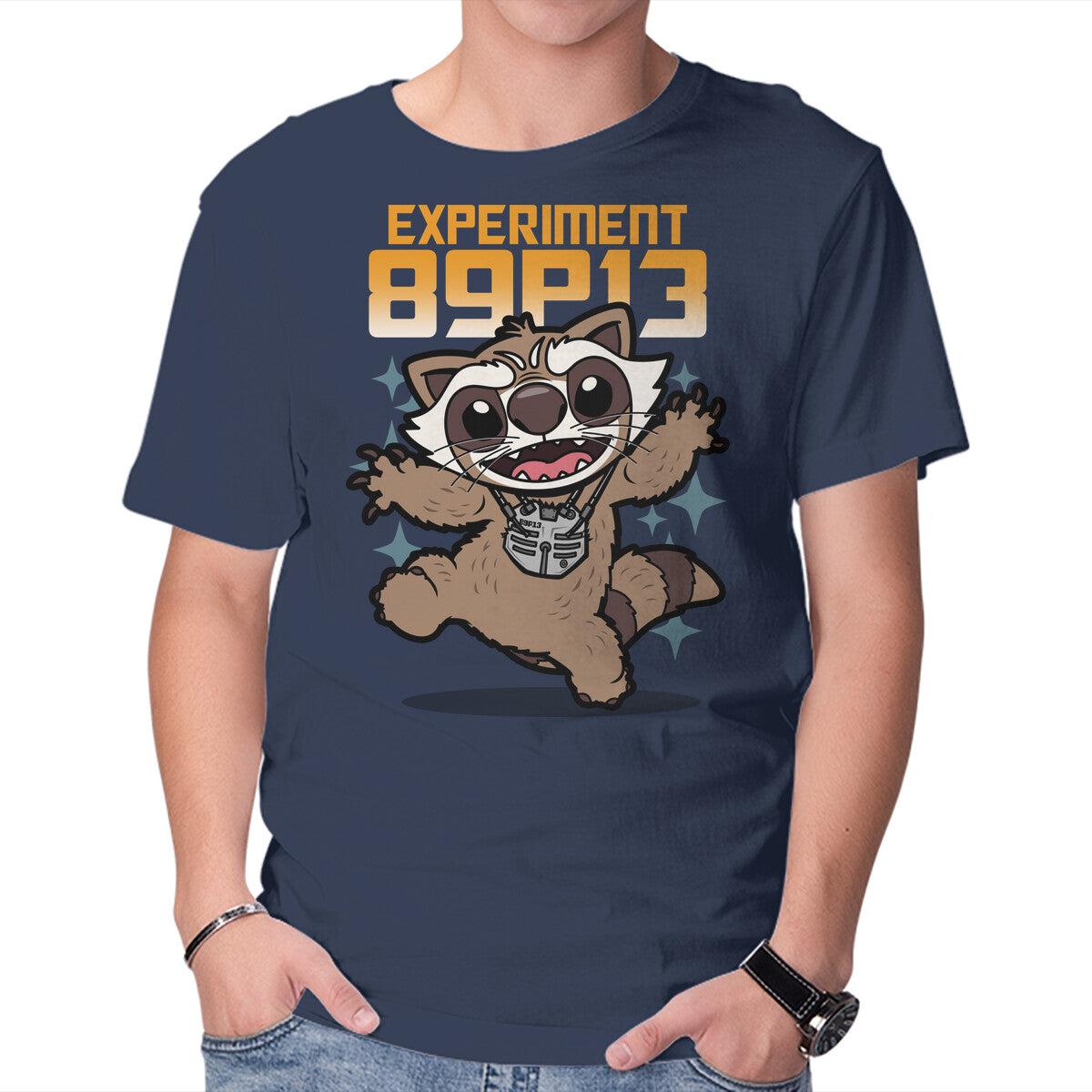 Unisex Crew Neck T-Shirt Experiment 89P13 Graphic Short Sleeve Casual Tee XL