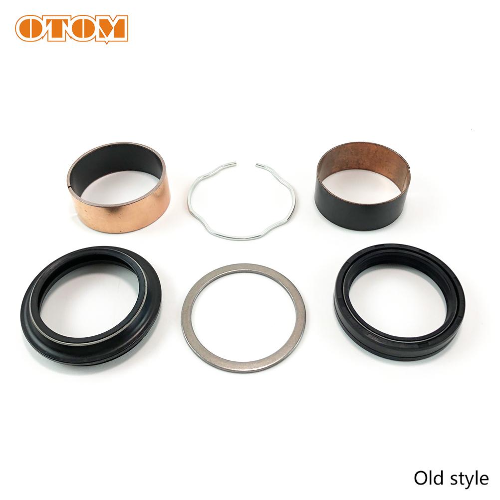OTOM Motorräder 47mm Gabel Staubdichtung Simmerringe Buchse Äußere Führungsrohre Stoßdämpfer Wartung Oberes & Unteres Paar