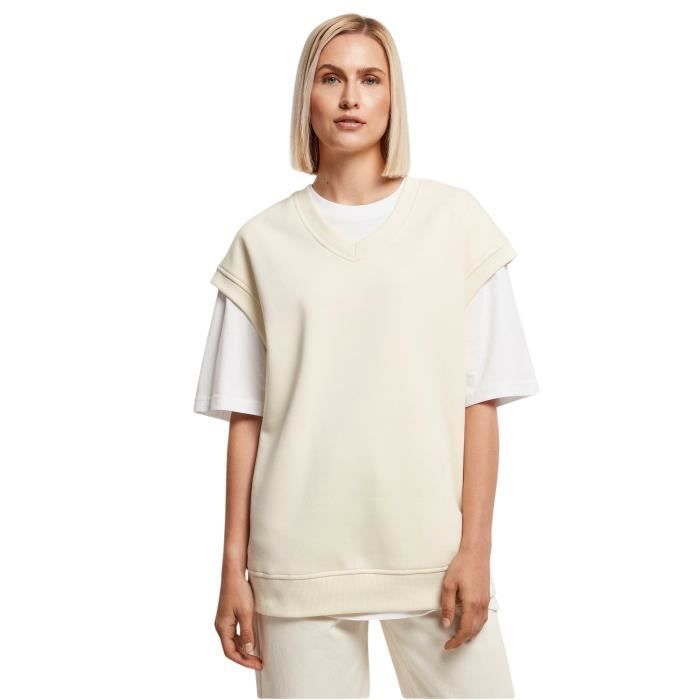 Sweatshirt Femme Urban Classics Oversized - Blanc - S