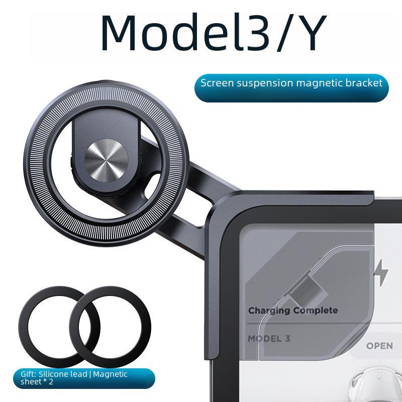Magnetische Handyhalterung für Tesla Model 3/Y für die Auto-Navigation