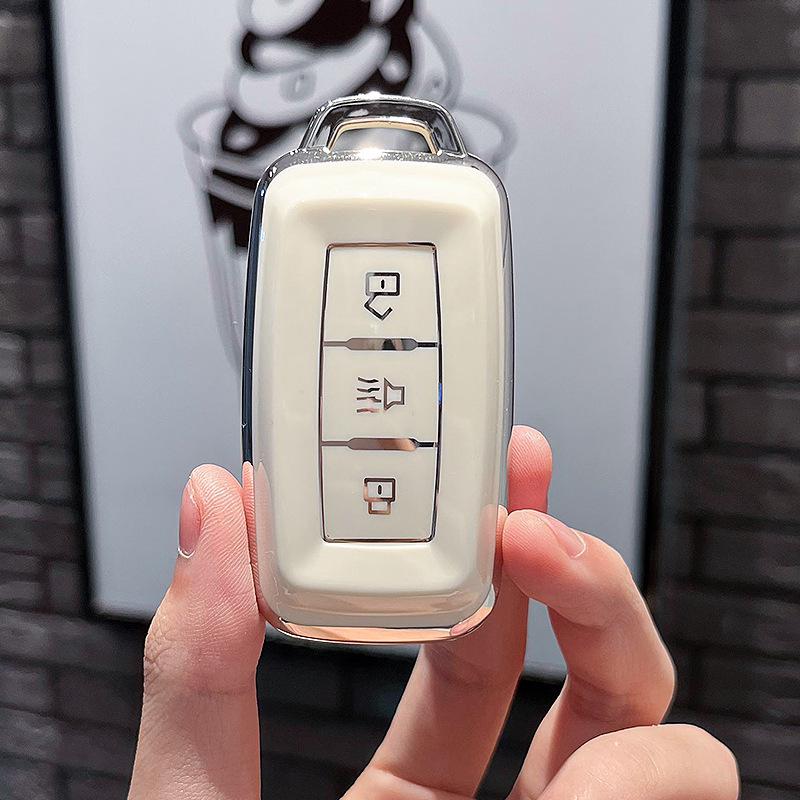 Car Remote Key Case Cover For Chery Jetour X70M X70S X90 X95 Plus X70  -  Car Shell Fob Holder Accessories TPU