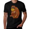 Greedy Orangutan Tshirt Trendy Print Short Sleeve Tshirt