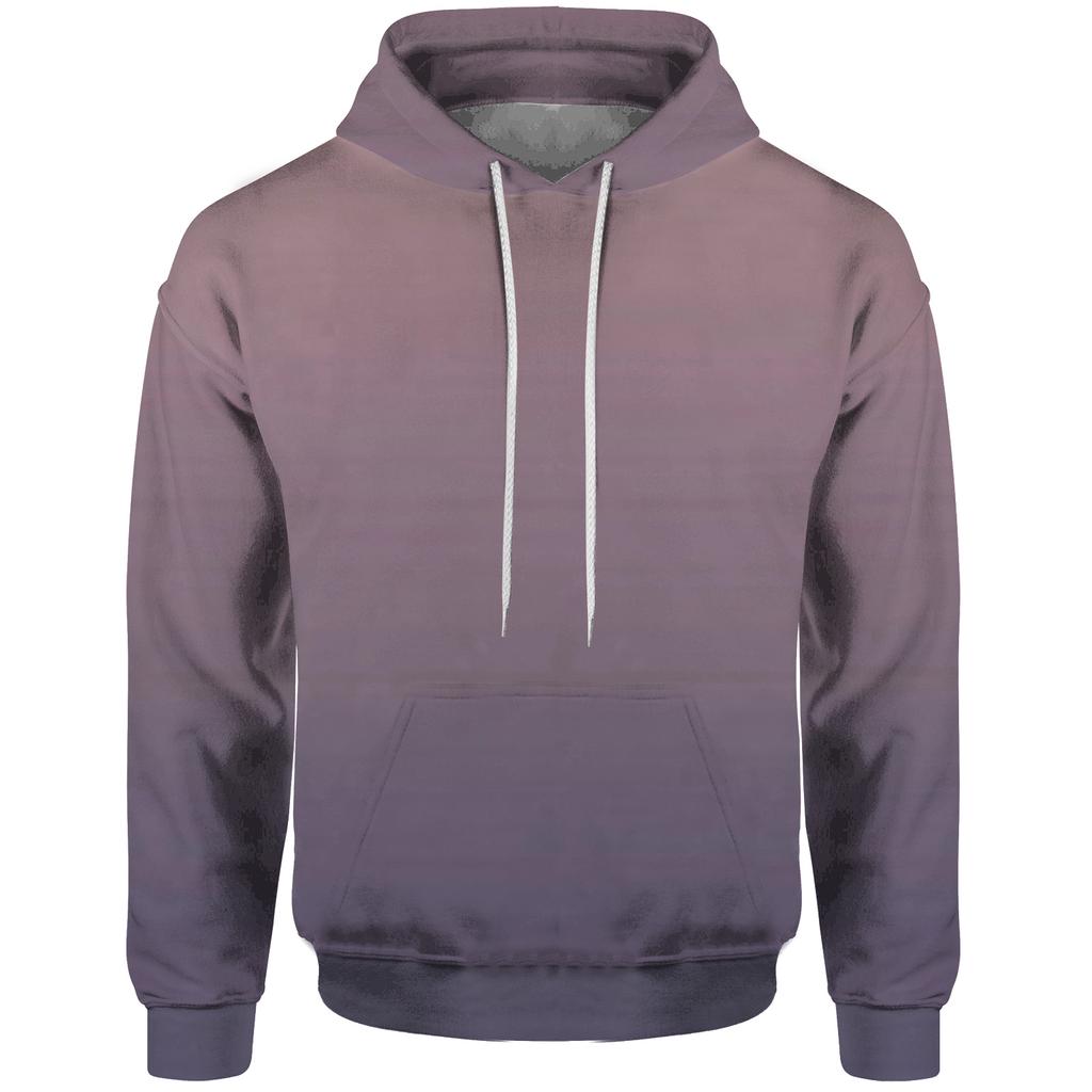 Comfortable Men's Hooded Sweatshirt 3D Digital Printing Hoodies and Sweatshirts for Couples Classic Solid Color 2024 New Style