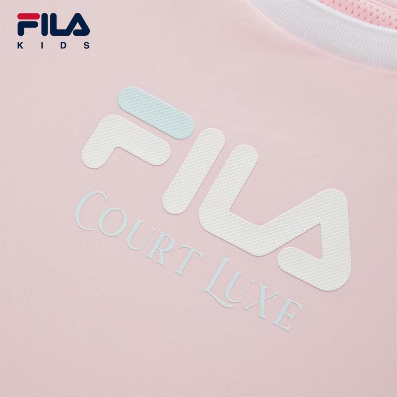 Fila Little Girls' 2026 Fall Knit Short-Sleeve T-Shirt