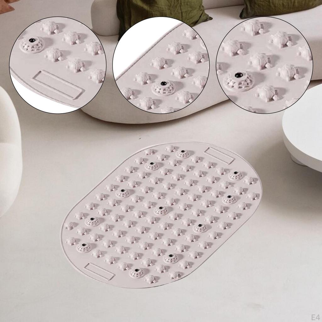 Cushion Massage Acupressure Silicone Non-Slip Floor Mat Suitable for Home Office Indoor Walking