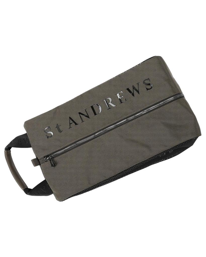 [St. Andrews] Continuing Standard Product Shoe Case [Basic Series] (Brand Logo)  Golf Shoes  042-5984353 180Khaki