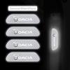 4Pcs Car Logo Sticker Door Reflective Mark Safety Warning For Dacia Duster Logan Spring Sandero Stepway Dokker Lodgy Jogger MCV