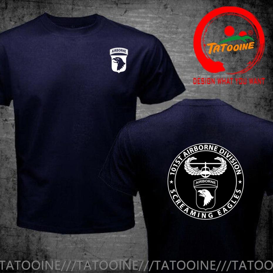 Funny Design 101st Airborne Screaming Eagles Shirt Unisex Fashion Trendy Casual Clothing Stylish Tops Tee Shirt Leisure Tshirt Unisex