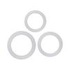 Yousheng 3Pcs Cock Ring Super Elastic Easy To Clean Silicone Delay Ejaculation Lock Ring for Male Masturbators