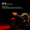 Pair Amber 14-LED Motorcycle 12V Turn Signals Blinker Lights For Honda Suzuki EA