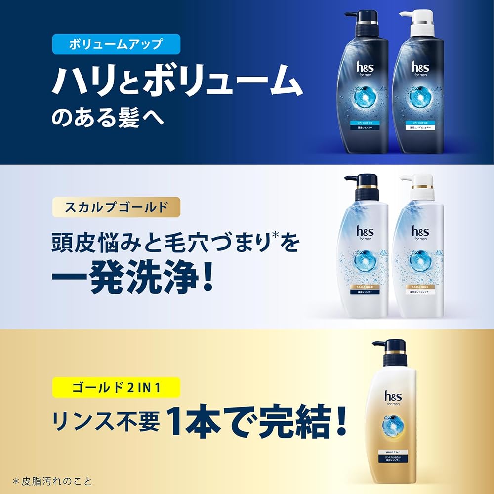 Head & Shoulders for Men Conditioner Volume Up Refill Super Size 900g