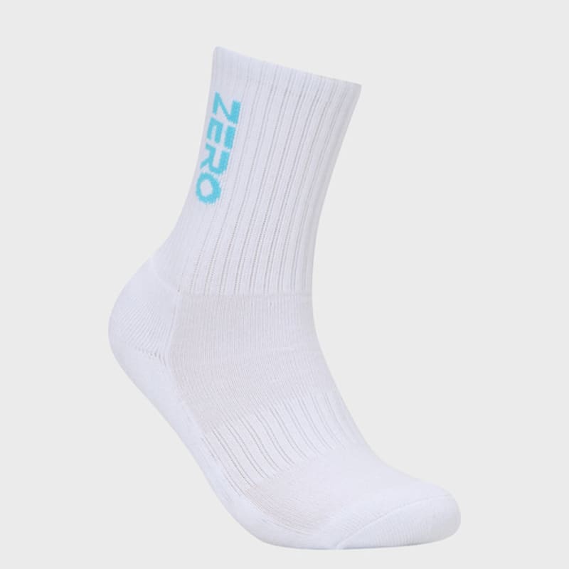 CLOUD ZERO ZERO Crew Socks (2P) (0097050) CZFAF1SC902SB-WHITE