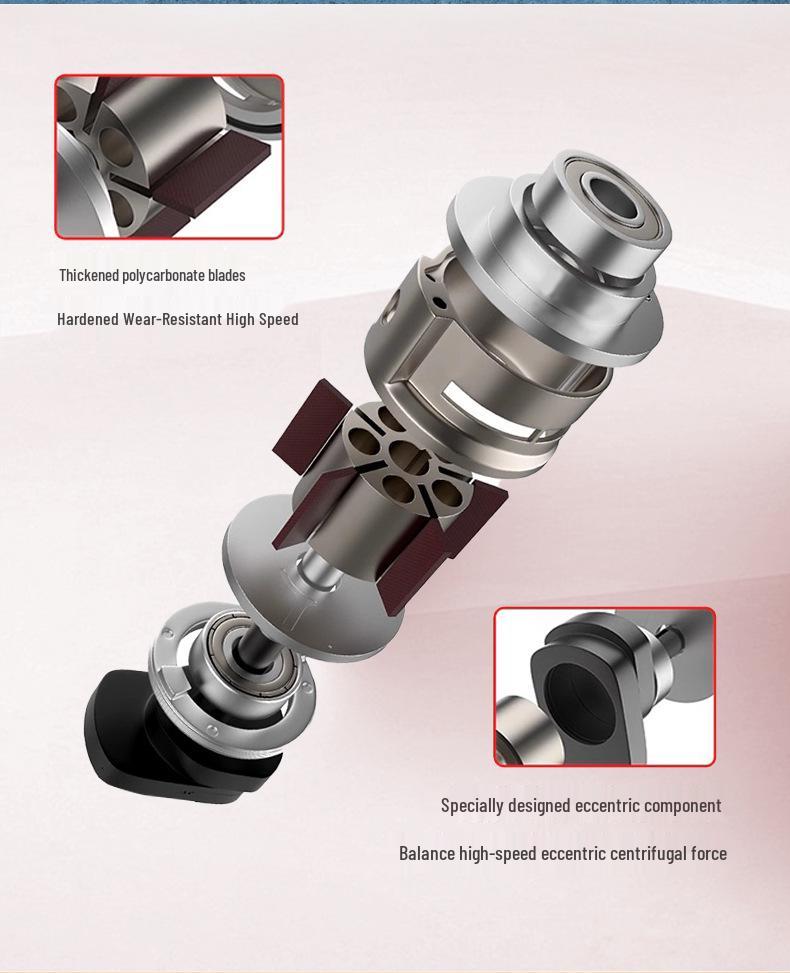 Gaobao 5" Pneumatic Sander & Polisher for Metal, Car, and Stone.