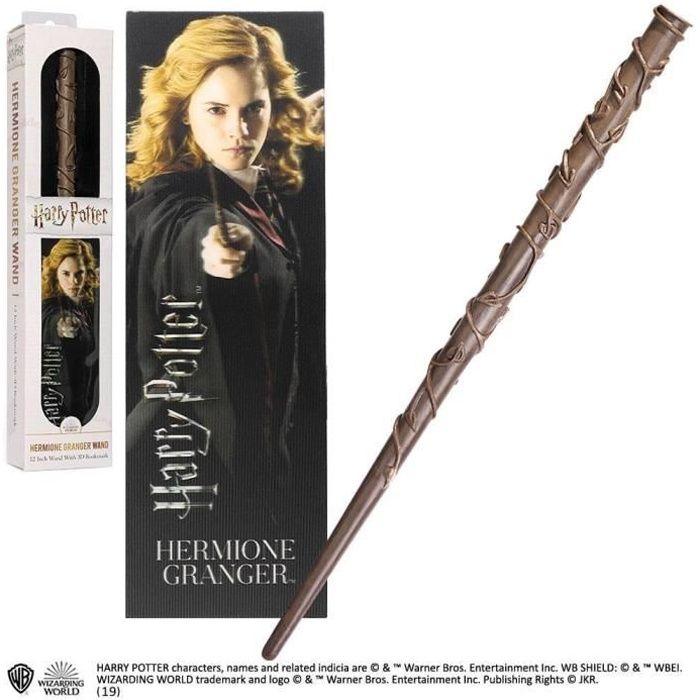 Baguetta - HARRY POTTER - Hermione Granger - 30cm - Marrone - Adulto marrone