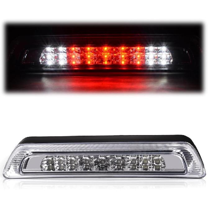 G-PLUS LED Rear Third 3rd Brake Light Compatible with Toyota Tacoma 1995-2017 High Mount Brake Light(Clear Lens Chrome Housing) 8157004030