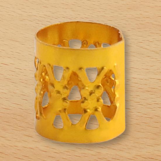 Yousheng 220 Stück/Box Haarperlen Verschiedene Stile Exquisite Handwerkskunst Dreadlocks Zubehör Haarzopf Dreadlock Perlen für Party