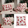 Modern Minimalist Christmas Plush Decorative Pillow Cover Soft Cozy Texture