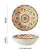 Yang Ge Moroccan Ceramic Condiment & Snack Dish Set (5-Pack)