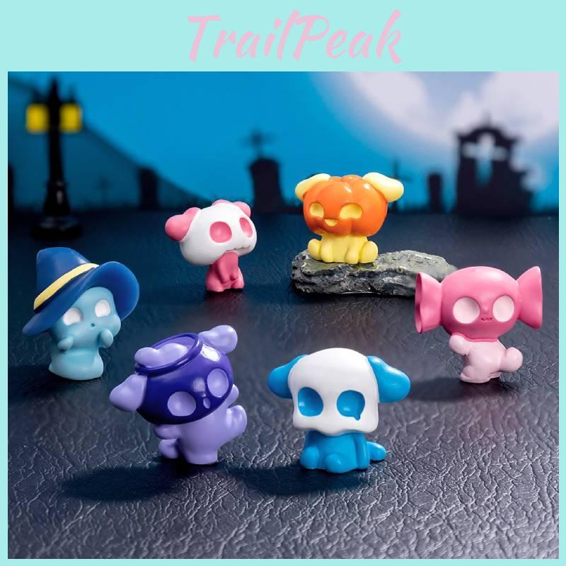 Creative Halloween Resin Fairy Figurines For Diy Miniature Decorations Multiple Colors