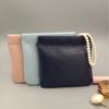 Compact PU Multipurpose Pouch: Lipstick, Coins, Jewelry, Earphones Storage.